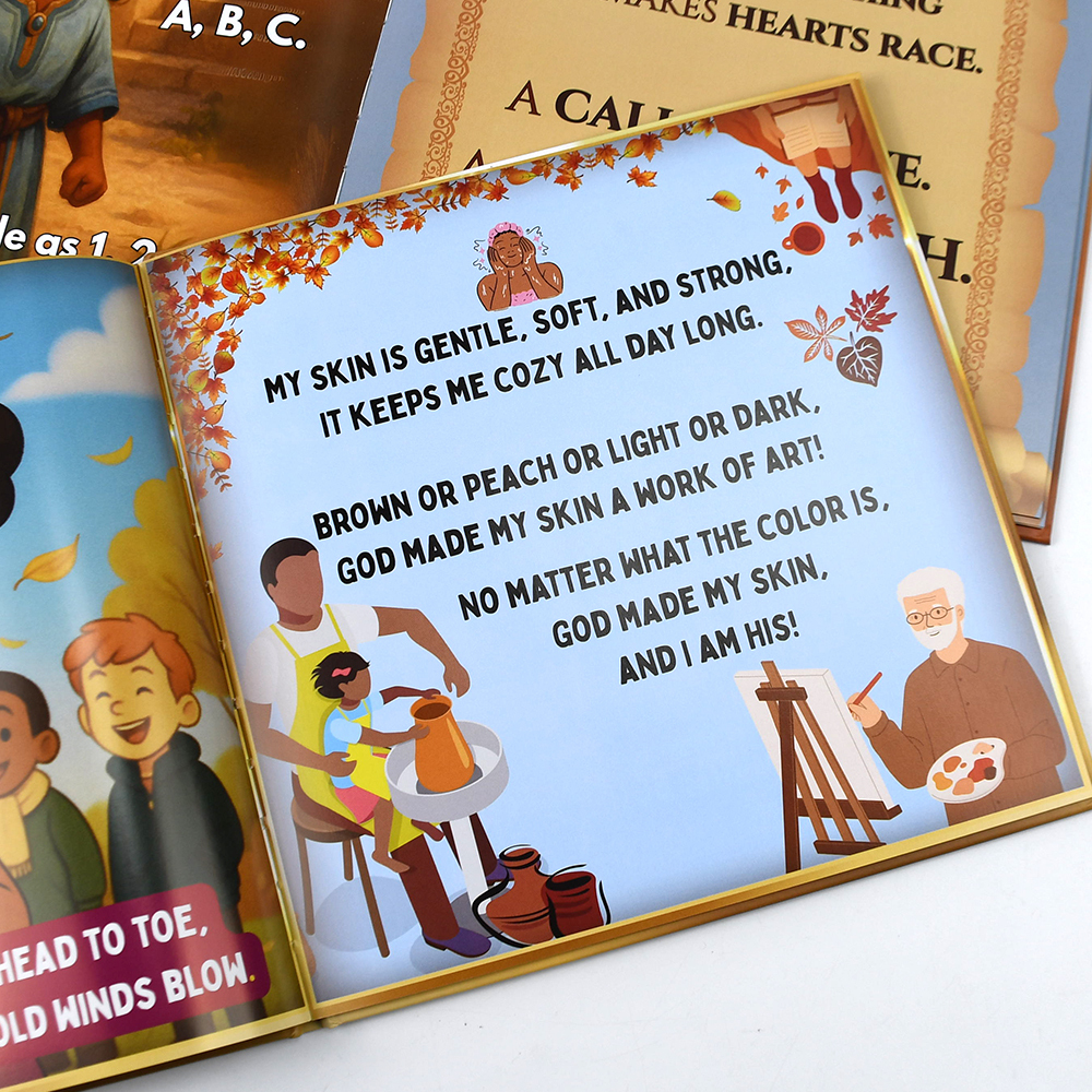 Wholesale Custom Book Printing Hardcover Paper&Paperboard Printing Children Books Story Books for Kids