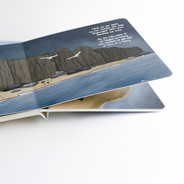 Factory Custom Printed Cute Hardcover Board Book for Children Using Coated Offset Fancy Paper Types