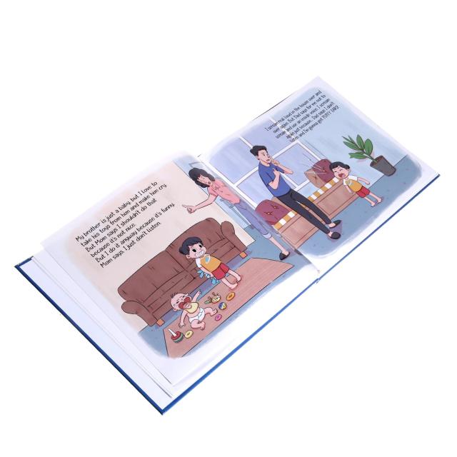 A5 Child Book New Design Custom Hard Cover Children's Book Printing