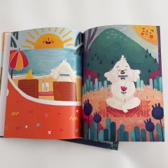 Good Color Printing Children Hardcover Photo Books Printing High Quality