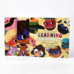 OEM Book Printing Full Color Custom Hardcover Durable Board Book Children Book Printing for Early Learning