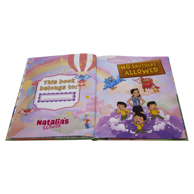 Customized Children's Educational Hardcover Storybooks with Offset Paper & Cardboard Perfect Binding Offset Printing