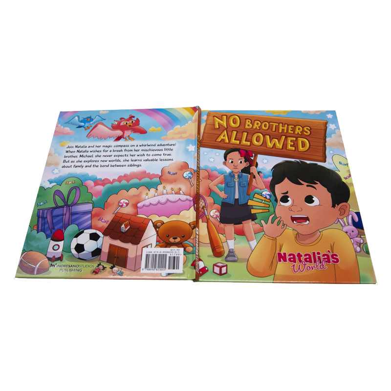 Customized Children's Educational Hardcover Storybooks with Offset Paper & Cardboard Perfect Binding Offset Printing