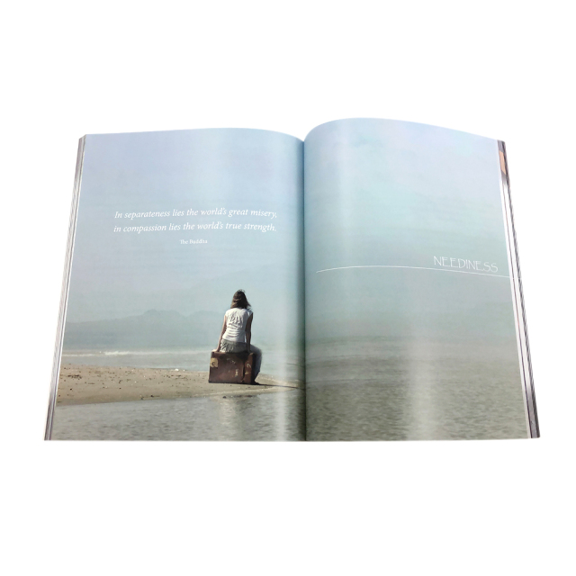 New Design Full Color Printing Sewing and Perfect Binding Softcover Book