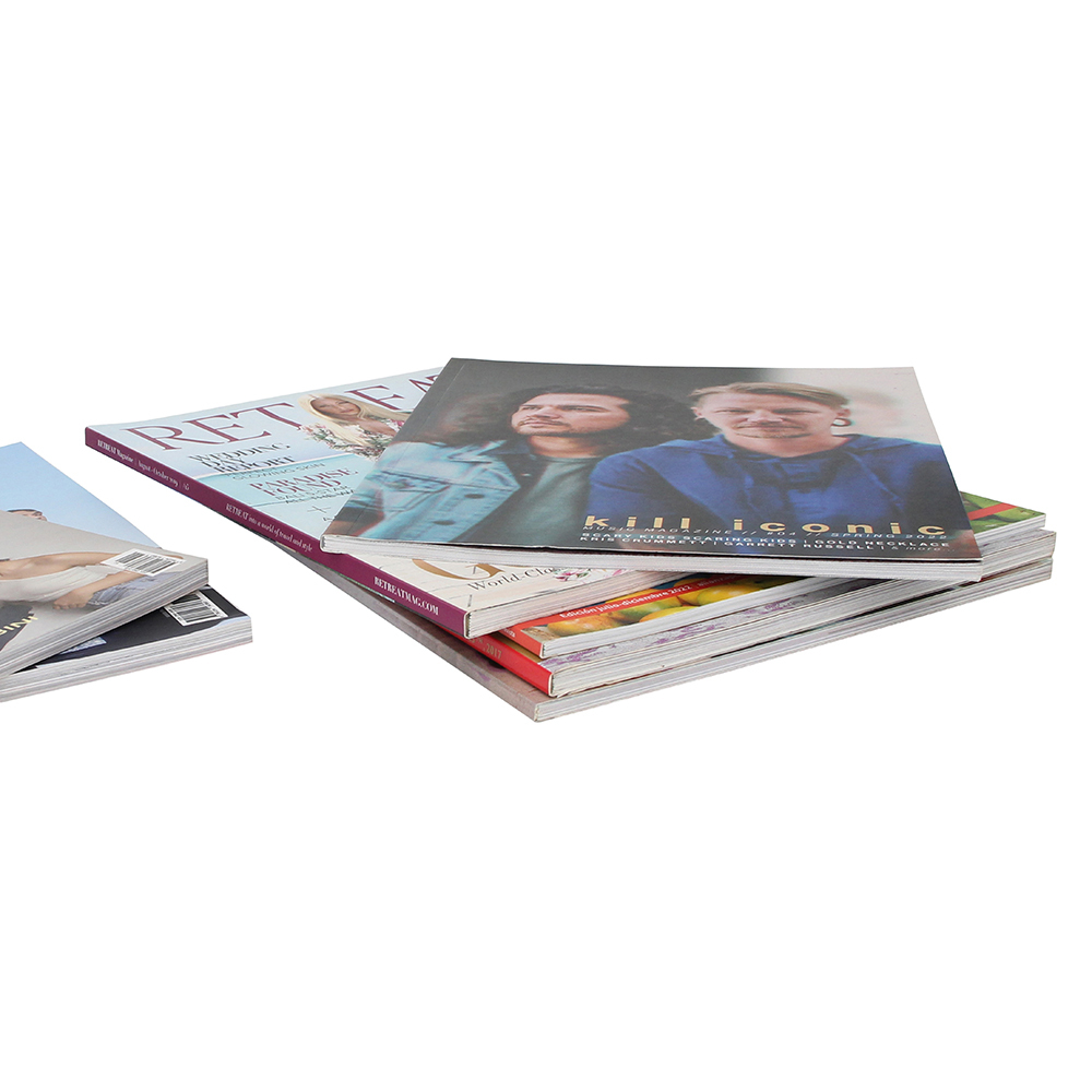 Factory High Quality Custom Book Printing Softcover Paperback Book Magazine Printing