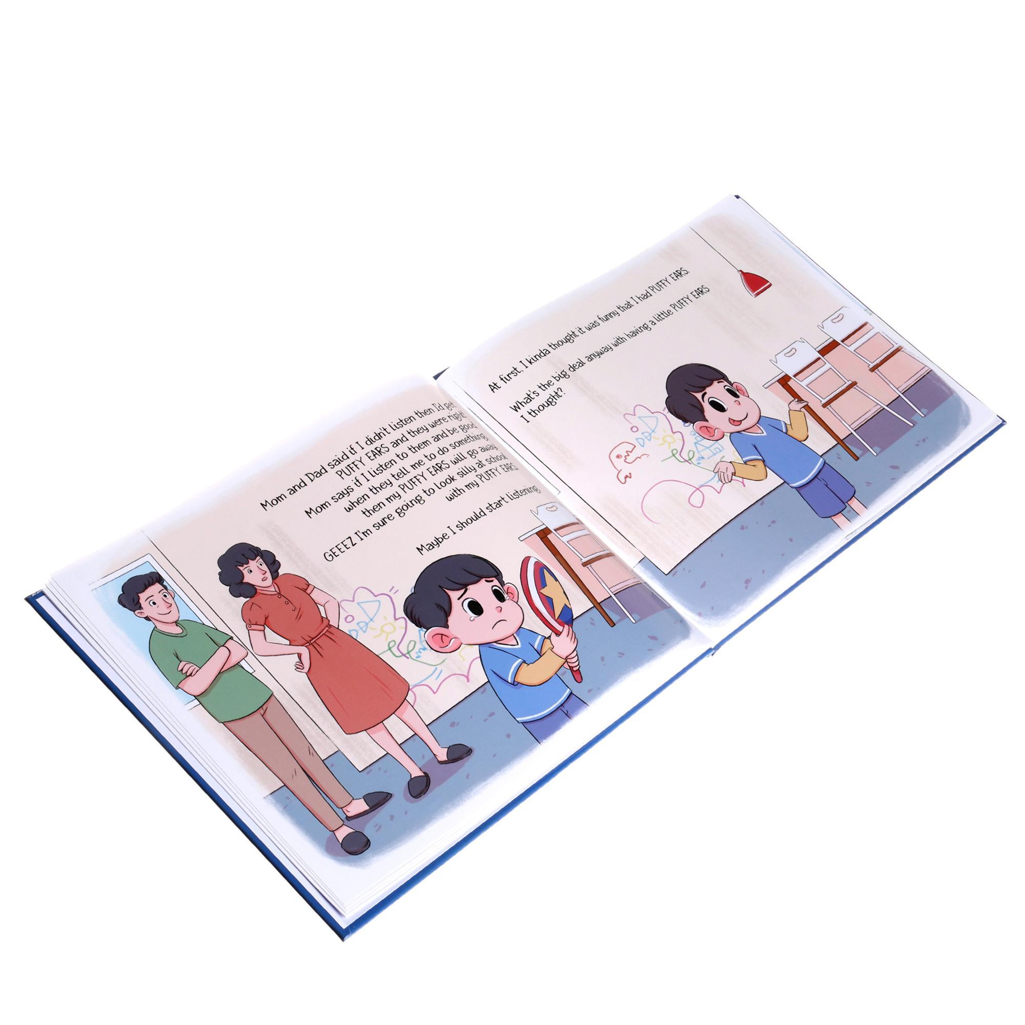 A5 Child Book New Design Custom Hard Cover Children's Book Printing