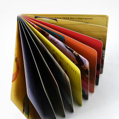 OEM Book Printing Full Color Custom Hardcover Durable Board Book Children Book Printing for Early Learning