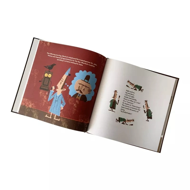 Cheap Price Hardcover Children Book Printing Custom Children's Hardcover Book Child Hardcover Book Printing