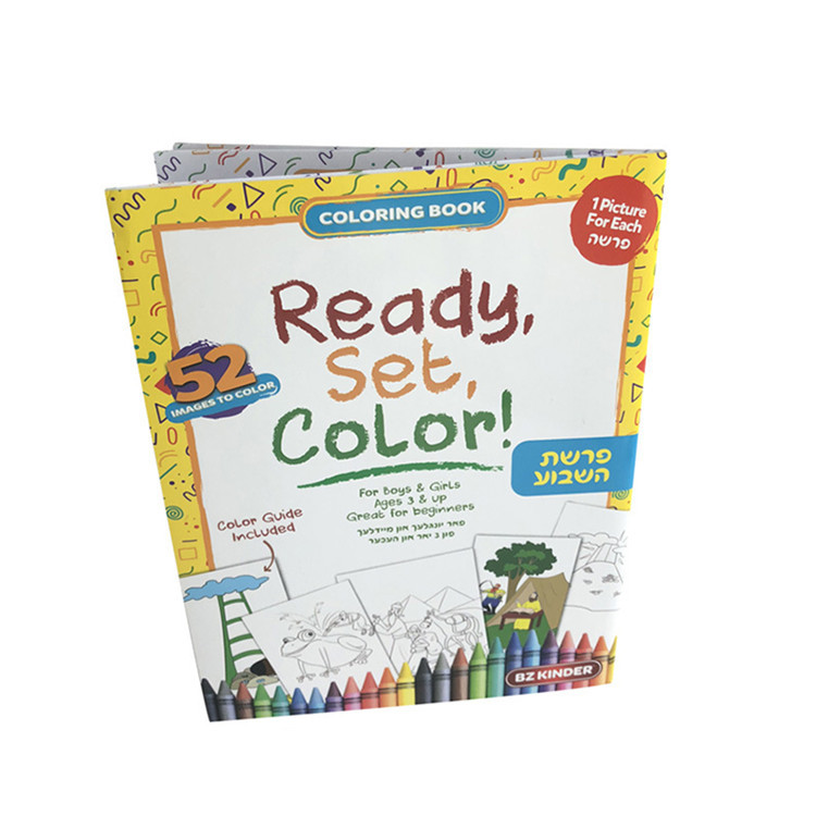 Custom Hardcover Learning Anime Kids Board Book Children Book Printing