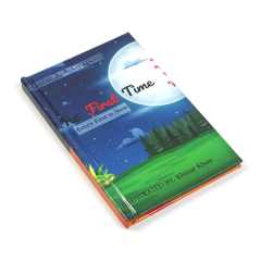 Custom Coloring Printed on Art Paper Children Illustration A4 Cardboard Hardback Board Hardcover Children's Books Printing