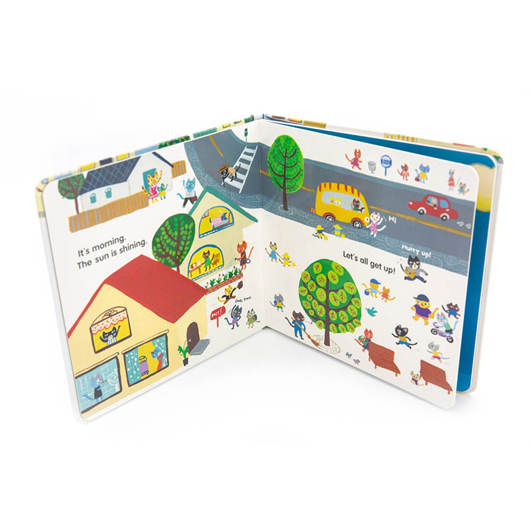 Top Fashion Custom Kids Books with Hard Cover Offset Printing and Durable Materials-for Children's Story Coloring