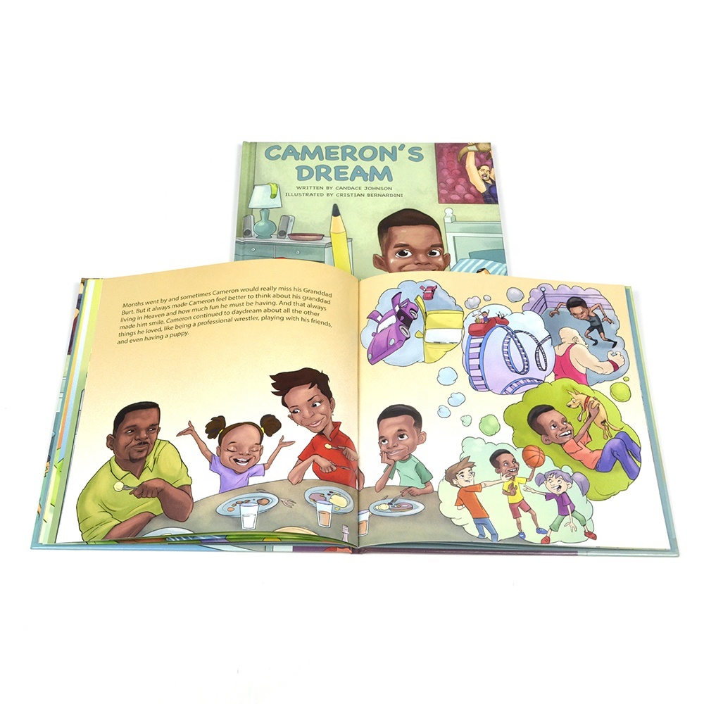 Hot Sale High Quality Hardcover Children Full Color Book Printing, Children's Board Book Printing Service, Custom Book Print