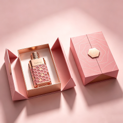 Custom Luxury Double Door Perfume Gift Boxes | Magnetic Cosmetic Packaging Boxes