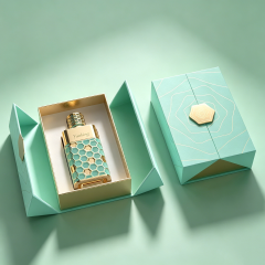 Custom Luxury Double Door Perfume Gift Boxes | Magnetic Cosmetic Packaging Boxes