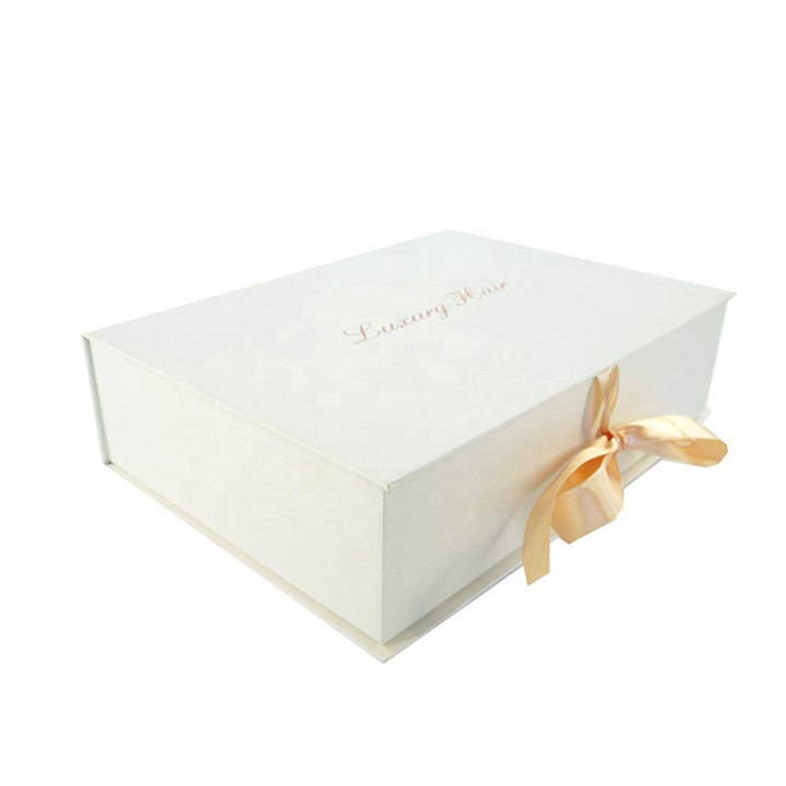 Custom Luxury Magnetic Gift Boxes with Ribbon | Folding Paper Packaging Boxes