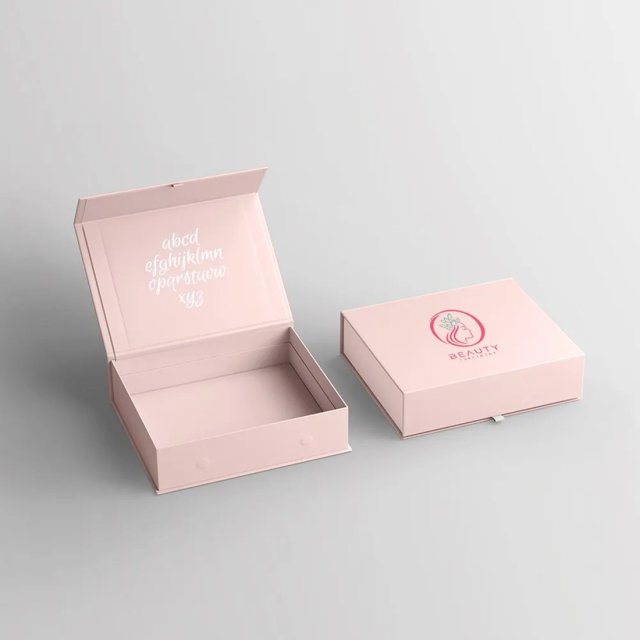 Custom Luxury Magnetic Rigid Gift Boxes for Wig Packaging | Gold Foil Folding Paper Boxes