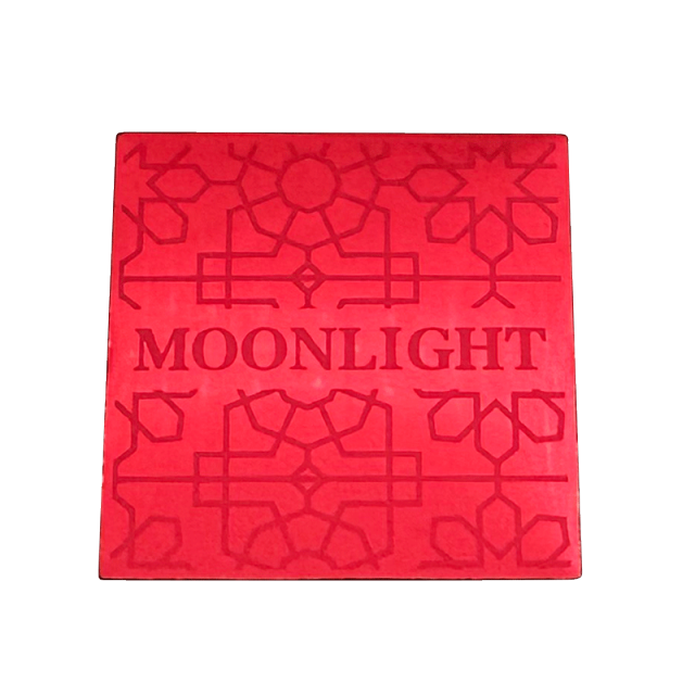 Luxury Gold Foil Metal Perfume Labeling | Riyadh Flower Series Custom Metal Label