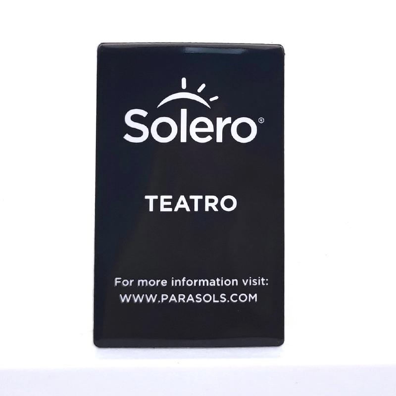 Custom Square Mirror Gold Metal Label for Luxury Brand Packaging