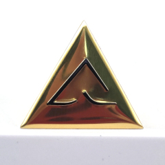 Custom Luxury Metal Perfume Labeling – Arabic & English Logo Metal Sticker