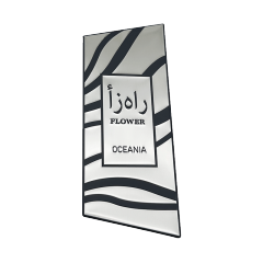 Custom Gold Metal Perfume Labeling | PRIDE MOONLIGHT EDP Luxury Metal Sticker