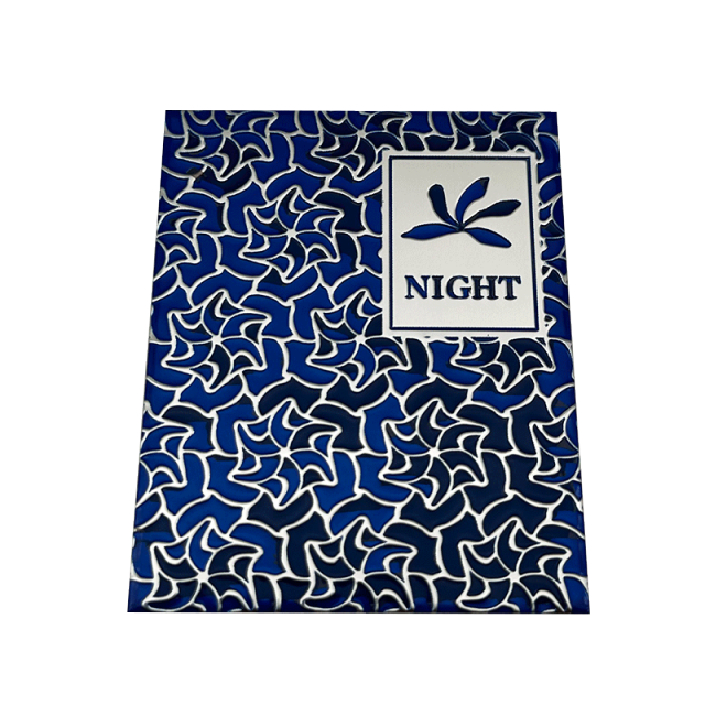 Custom Gold Metal Perfume Labeling | PRIDE MOONLIGHT EDP Luxury Metal Sticker