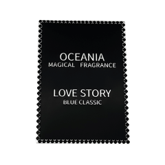 Custom Gold Metal Perfume Labeling | PRIDE MOONLIGHT EDP Luxury Metal Sticker