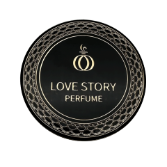 Custom Red Metal Perfume Labeling | NIGHT Series Luxury Embossed Metal Sticker