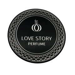 Custom Red Metal Perfume Labeling | NIGHT Series Luxury Embossed Metal Sticker