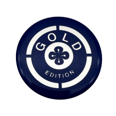 Custom Red Metal Perfume Labeling | NIGHT Series Luxury Embossed Metal Sticker