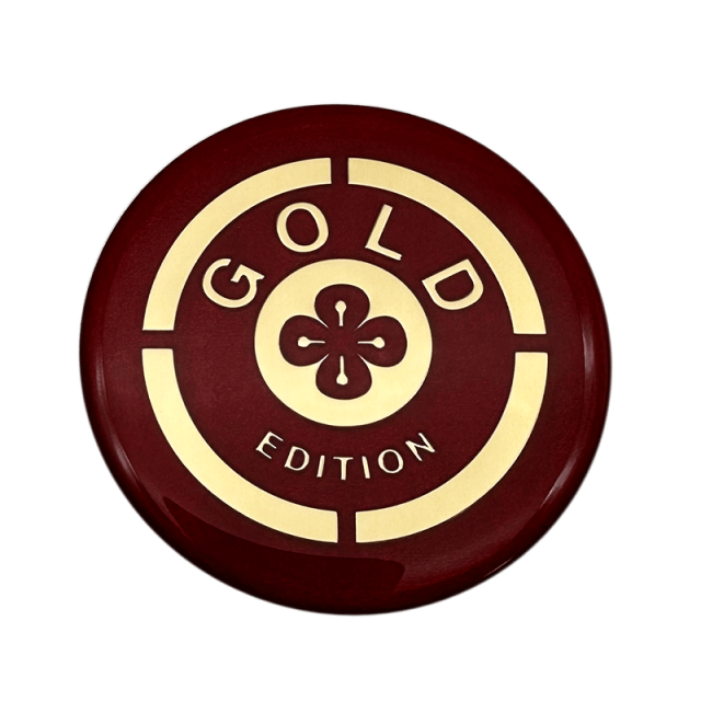 Custom Red Metal Perfume Labeling | NIGHT Series Luxury Embossed Metal Sticker