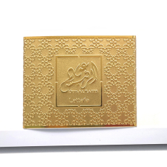 Custom Gold Foil Metal Wine Label | CHÂTEAU MADRAN Luxury Wine Bottle Sticker