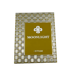 Luxury Gold Foil Metal Perfume Labeling | Riyadh Flower Series Custom Metal Label