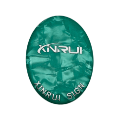 Custom Red Metal Perfume Labeling | NIGHT Series Luxury Embossed Metal Sticker