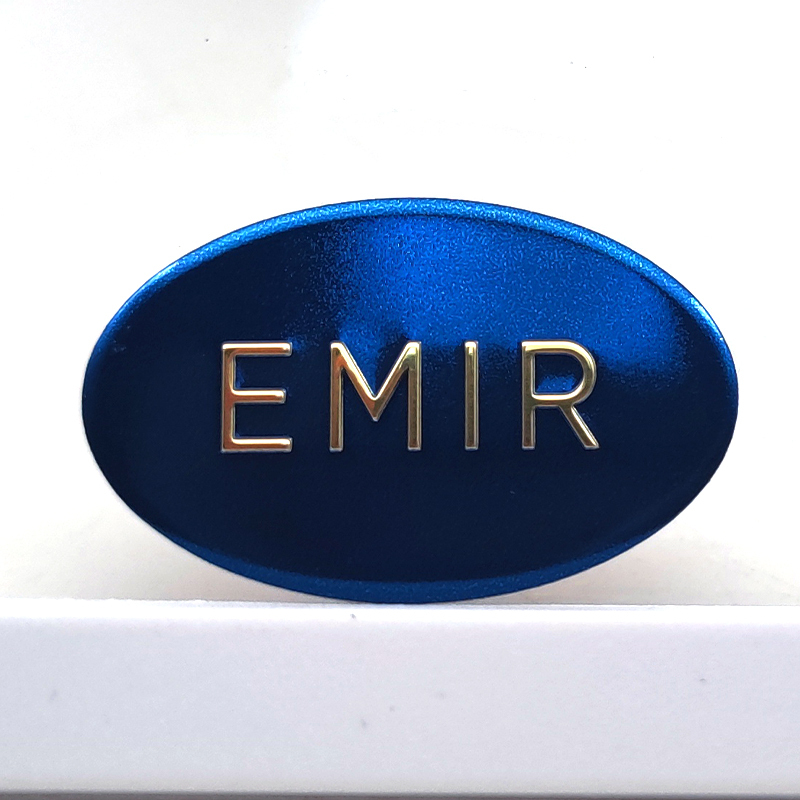Custom Luxury Metal Labeling for Liquor & Perfume – Chinese & Arabic Logo Sticker