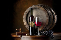 Custom XO cognac metal wine label