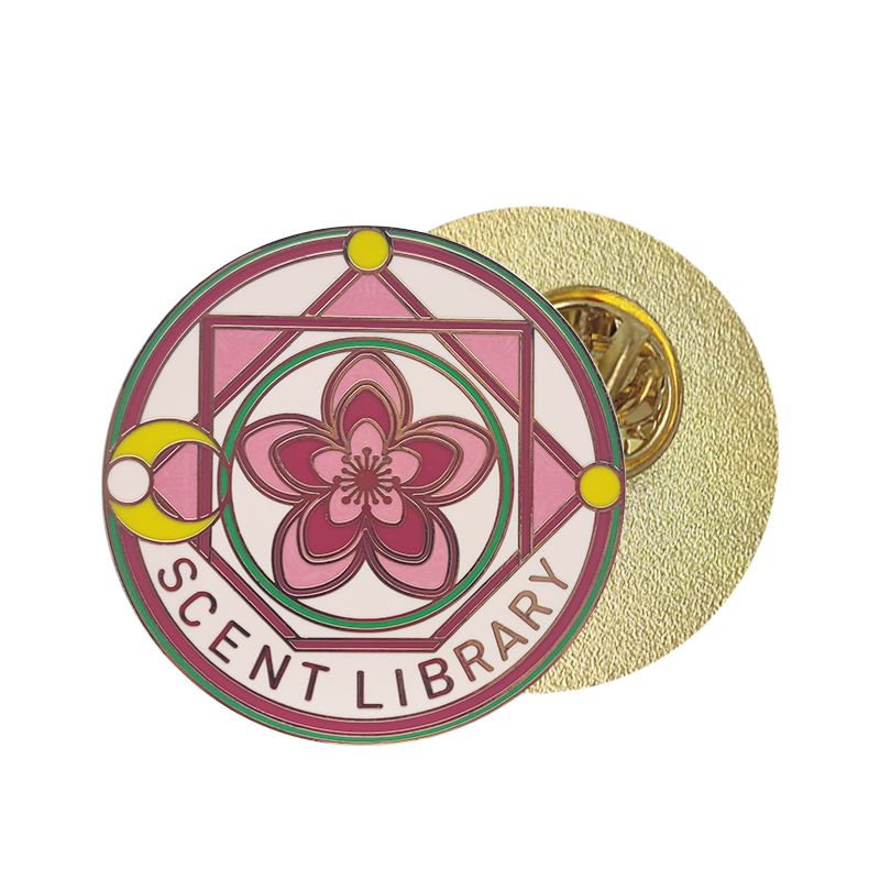 Premium Hard Enamel University Emblem Pin – Custom College Alumni Badge
