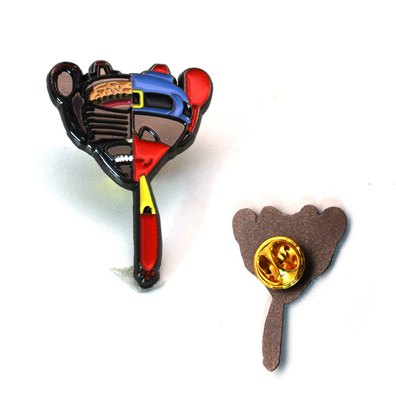 Custom Zinc Alloy Metal Fridge Magnets for Team Building and Promotional Use