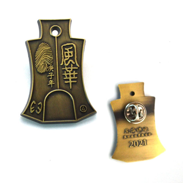 Badge Medal Metal Car Logo Brooch Commemorative Customization School Class Badge DIY Creative Peripheral Custom Gold Plated