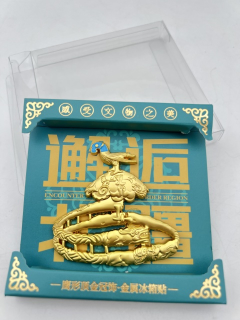 Customized Exquisite Metal Fridge Magnets for Group Tour Memory Team Building Gift and Store Decorative Ornament