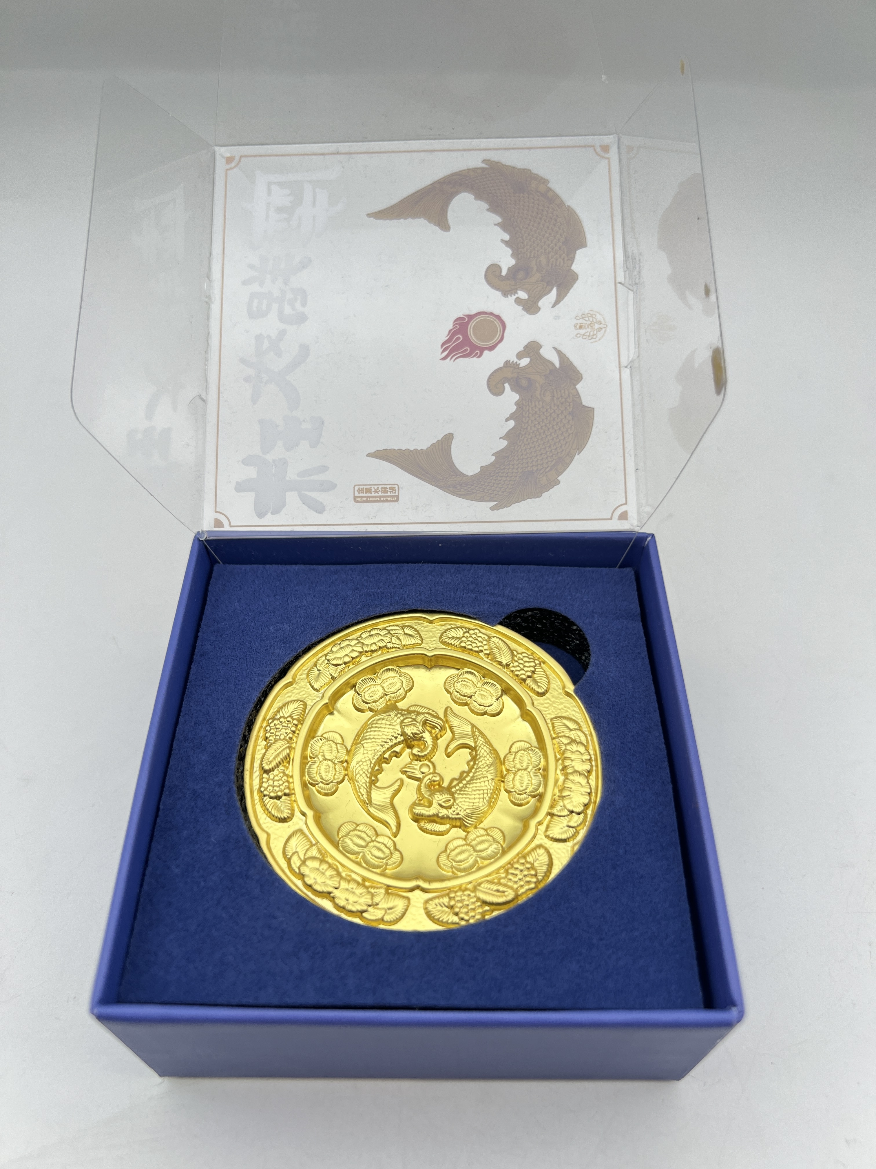 Custom Zinc Alloy Sports Medal with 3D Gold Finish and Souvenir Magnet
