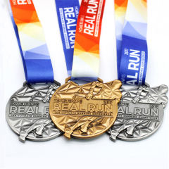 Manufacturer Medal Wholesale 3D Gold Award Marathon Taekwondo Medal Zinc Alloy Blank Personalized Metal Sports Custom Medals