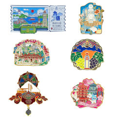 Zinc Alloy Promotional Fridge Magnet Gift Custom 3D Metal Souvenir Magnets Fridge Magnet Customised Zinc Alloy Fridge Stickers