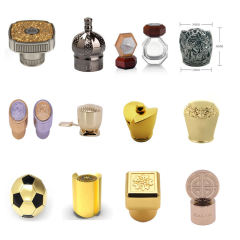 Zamac Perfume Cap Middle East Style Square Carved Zamac Perfume Bottle Cap, Gold Gunmetal Plated Zinc Alloy Fragrance Lid Wholesale