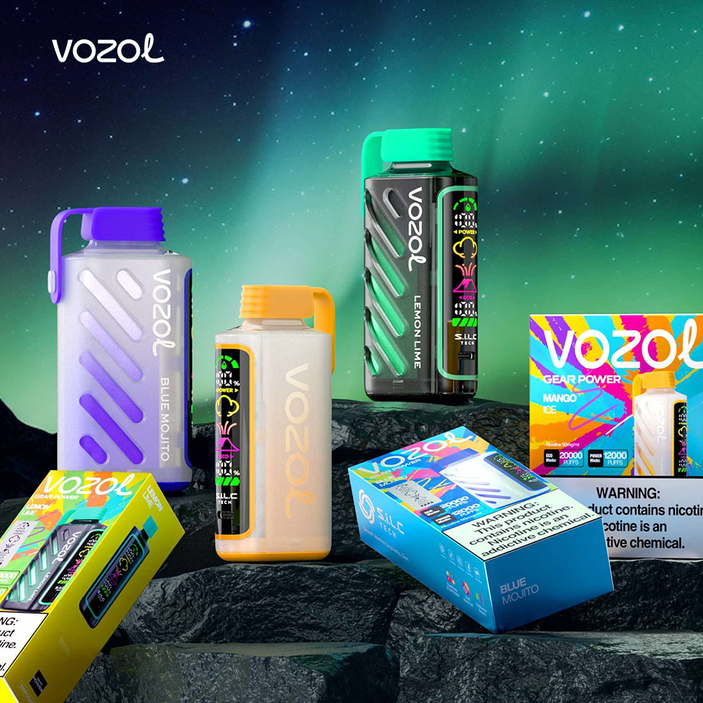 VOZOL Gear Power 20K Puffs Disposable Vape Pen Pre-Filling E Cigarette EU Warehouse Bulk Wholesale