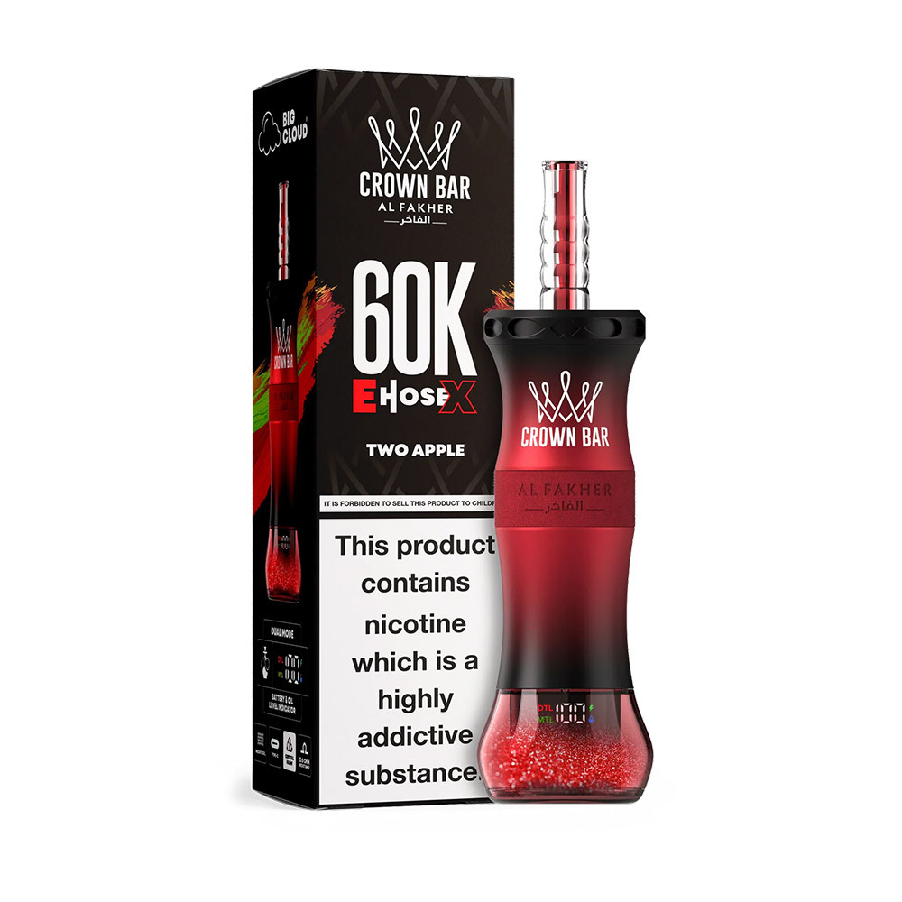 AL Fakher Crown Bar E-Hose X 60K