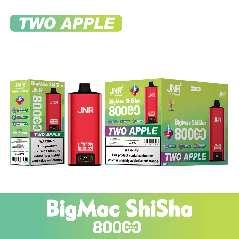 JNR BigMac SHISHA 80K