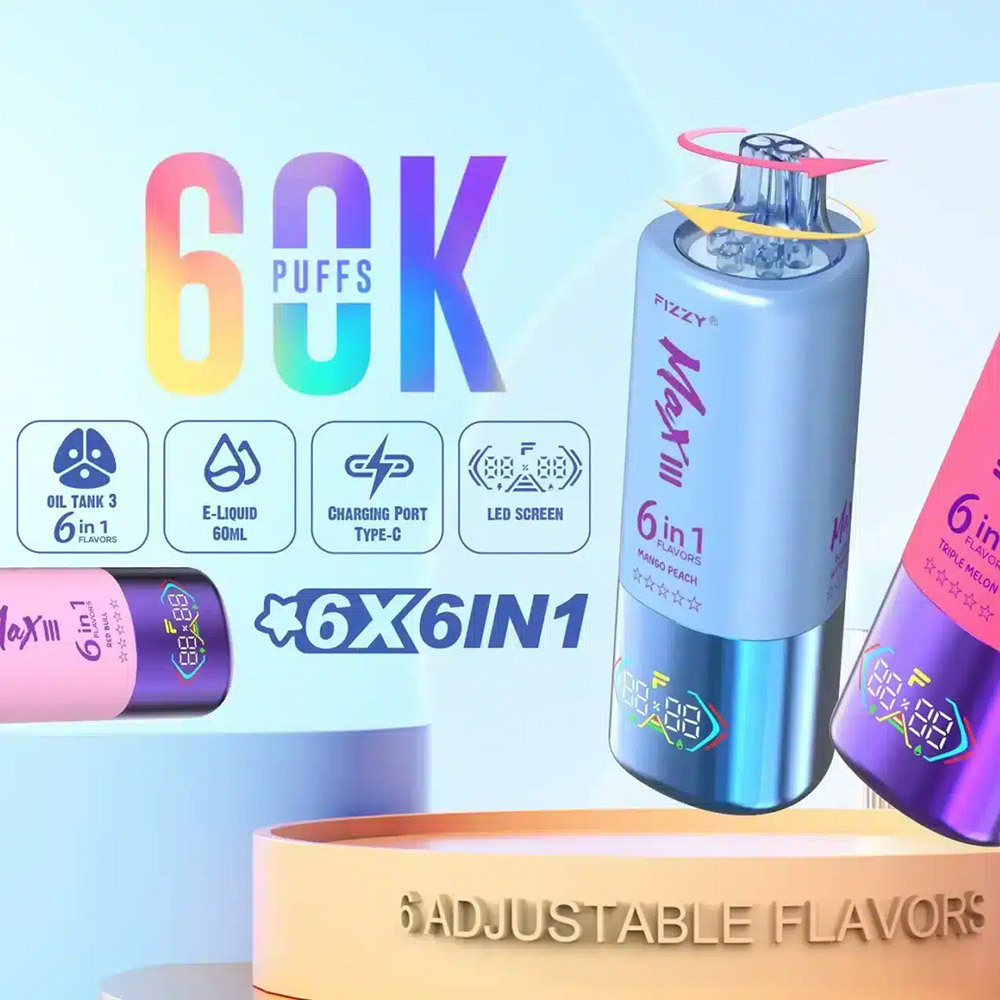 FIZZY Max III 6in1 60K