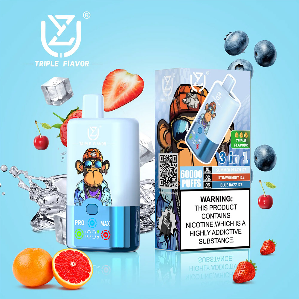 UZY Triple Flavor 3in1 60K