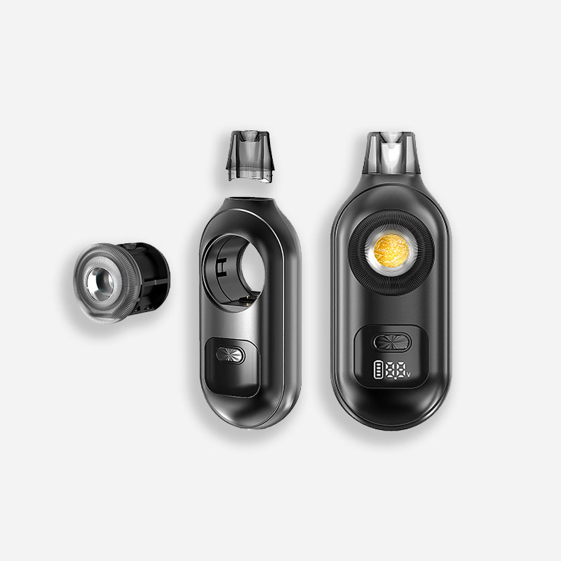 C68 WAX Vaporizer Kit Pod Disposable Box Vape Pen Device for CBD THC Oil Empty Refilled Bulk Wholesale