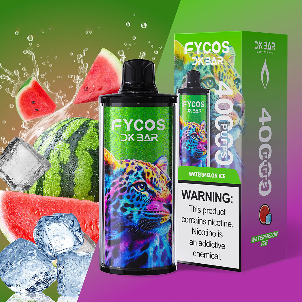 FYCOS DK Bar 40K Puffs Disposable Vape Pen Pre-Filling E Cigarette EU Warehouse Bulk Wholesale